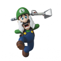 Nintendo mini figurine Medicom UDF série 2 Luigi (Luigi's Mansion 2) 6 cm