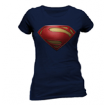 T-shirt Superman Man Of Steel - Textured Logo