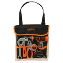 Black+Decker - Borsa Bricolage Con 5 Attrezzi