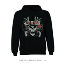 Sweat à Capuche Guns N' Roses: Distressed Skull