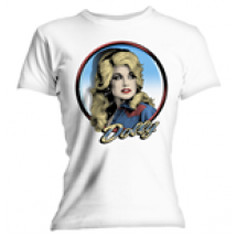 T-shirt Dolly Parton: Silver Loop