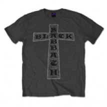 T-shirt Black Sabbath Cross