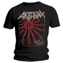 T-shirt Anthrax: Live in Japan