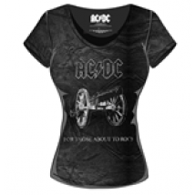 T-shirt AC/DC - About to Rock