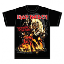 T-shirt Iron Maiden Number of the Beast Graphic