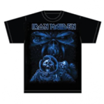 T-shirt Iron Maiden Final Frontier Blue Album Spaceman