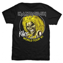 T-shirt Iron Maiden Killer World Tour '81