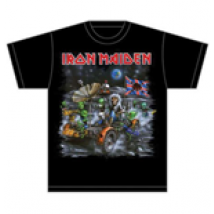T-shirt Iron Maiden Knebworth Moon buggy