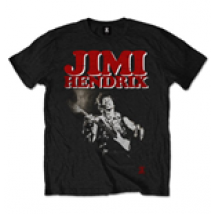T-shirt Jimi Hendrix: Block Logo