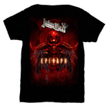 T-shirt Judas Priest: Epitaph Red Horns
