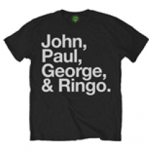 T-shirt The Beatles: John, Paul, George & Ringo