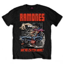T-shirt Ramones Outta Here