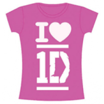 T-shirt One Direction: I Love 1D