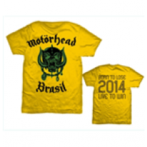 T-shirt Motorhead World Cup Brazil