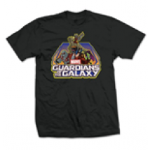 T-shirt Marvel Comics Guardians of the Galaxy Group Logo (Large)