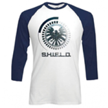 T-shirt manica lunga Marvel Superheroes S.H.I.E.L.D Symbol