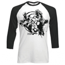 T-shirt manica lunga Marvel Superheroes Mono Chaos