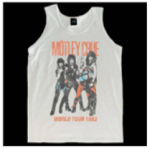 Débardeur Mötley Crüe: World Tour