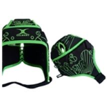 Attack Caschetto Rugby NERO/VERDE