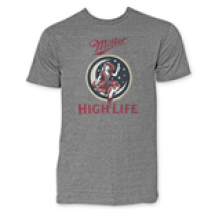 T-shirt Miller High Life Girl In The Moon
