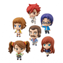 Gundam Build Fighters Try Petit Chara assortiment trading figures Ver. G 6 cm (6)
