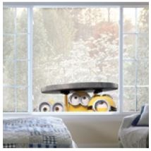Autocollant Mural Les Minions - Windows Manhole