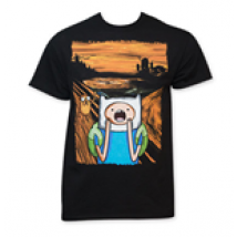 T-shirt Adventure Time - Screaming