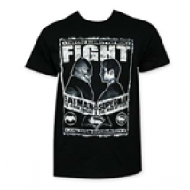 T-shirt Batman vs Superman Fight Poster