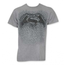 T-shirt Batman vs Superman Stone Logo