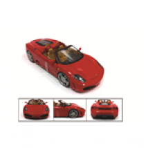 Voiture Miniature Ferrari 430 Spider Modèle Diecast Rouge