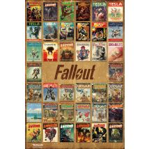 Poster Fallout 4 Magazine Compilation