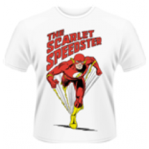 Dc Comics - Flash - Dc ORIGINALS-THE Scarlet Speedster (T-SHIRT Uomo )