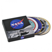 NASA pack 4 sous-verres Badges