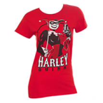T-shirt Harley Quinn Gun da donna