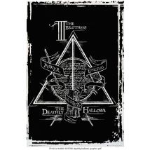 Poster Harry Potter Deathly Hallows Graphic