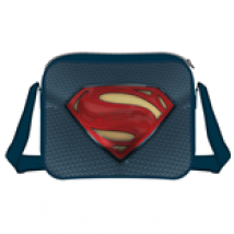 Batman V Superman - Superman Logo Messenger Bag Blue/Black (Borsa A Tracolla)