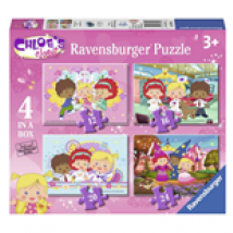 Ravensburger 07031 - Puzzle 4 In A Box - L'Armadio Di Chloe'