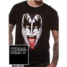 Kiss - Gene Face (T-SHIRT Unisex )