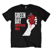 T-shirt Green Day - American Idiot Black