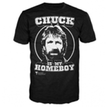 T-shirt Chuck Norris - Chuck Is My Homeboy
