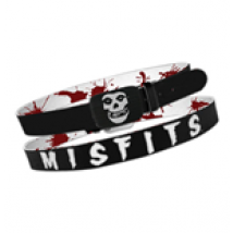 Misfits - Black White Red Logo On The Back (cintura )