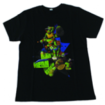 Teenage Mutant Ninja Turtles - Black All Characters (Bambino )