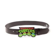 Teenage Mutant Ninja Turtles - Logo Buckle With Black Strap (cintura )