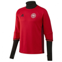 Haut d'Entraînement Danemark Adidas 2016-2017 (Rouge)