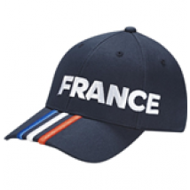 Casquette France Adidas 3S 2016-2017 (Bleu Marine)