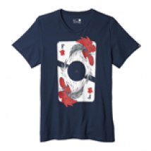 T-shirt France Adidas Card 2016-2017 (Bleu Marine)