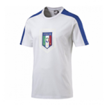 T-shirt Italia 2016-2017 Puma Fanwear Badge (bianca) da bambino