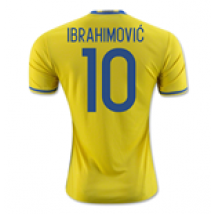 Maillot Suède Adidas Home 2016-2017 (Ibrahimovic 10)