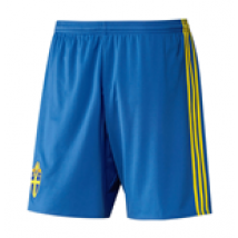 Short de Football Suède Adidas Home 2016-2017 (Enfants)