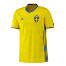 Maillot de Football Suède Adidas Home 2016-2017 (Enfants)